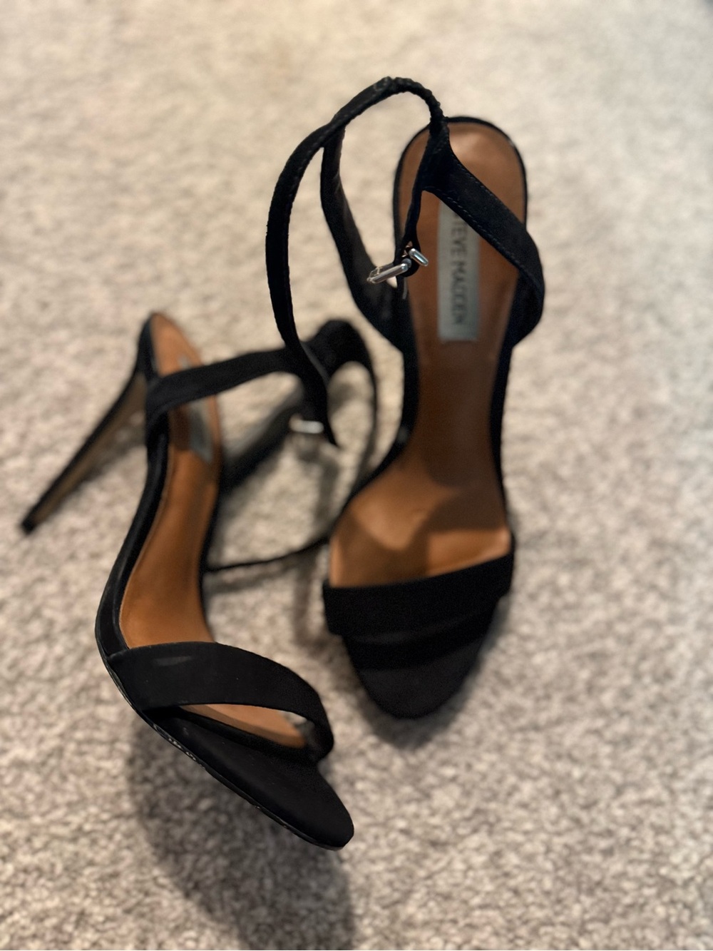 Steve Madden black shoes size 8